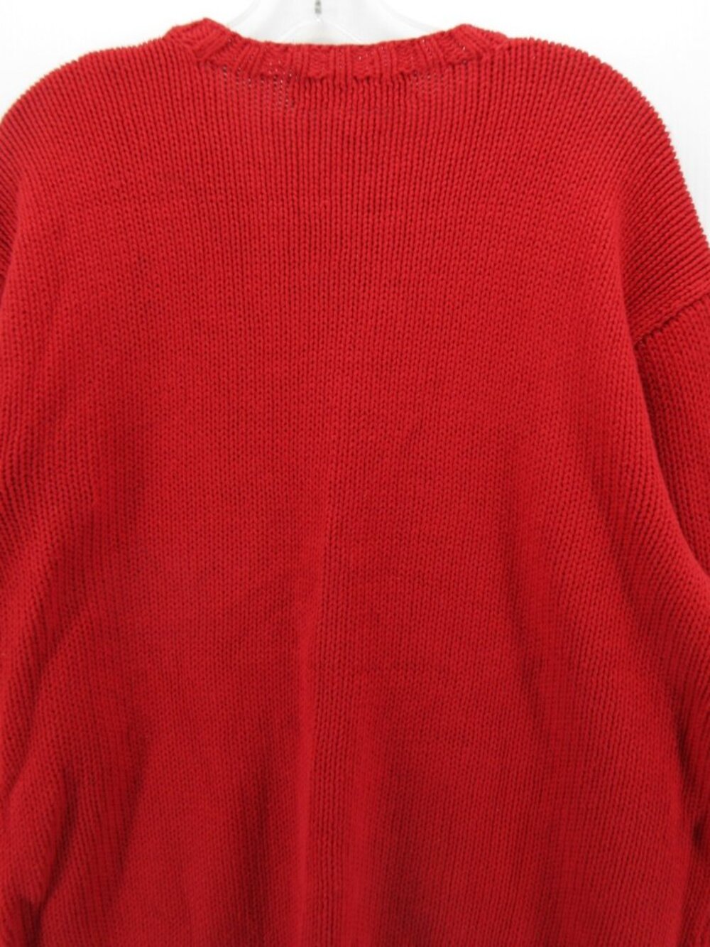 VTG Ralph Lauren Polo Sweater XL Polo Bear Linen Cashmere Y2K 2001 Kanye - Picture 10 of 12